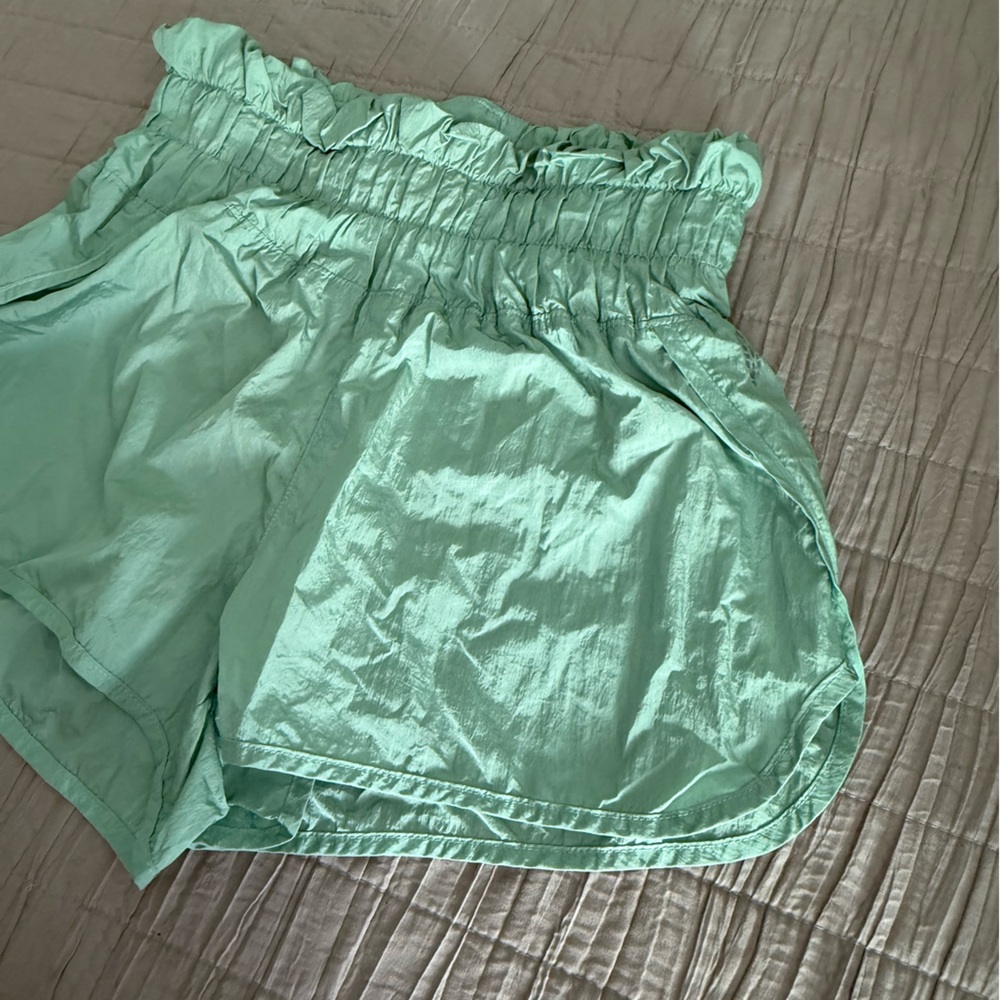 Free People FP Movement Mint Green Shorts - Picture 4 of 8